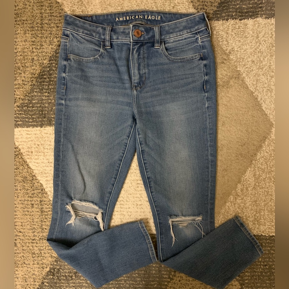 American Eagles Dream Ripped Jegging (Women’s 6 Short)
